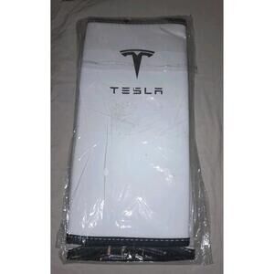 Tesla Model 3 Y Center Console Armrest Box Cover White Leather Armrest New